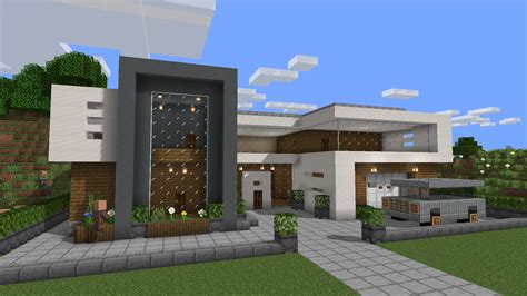 Minecraft Dark Modern House