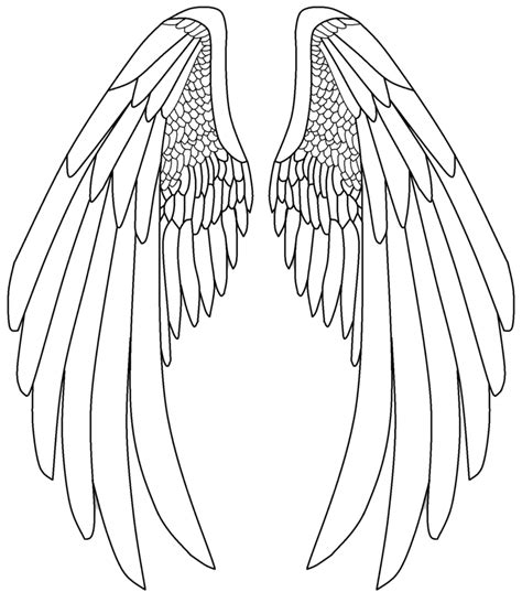 How To Draw An Angel With Wings