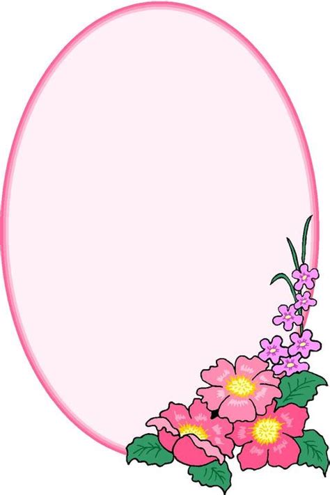 ArtbyJean - Frames: Pretty oval frames clip art.