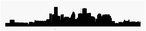 Milwaukee Skyline Silhouette Png, Transparent Png - kindpng