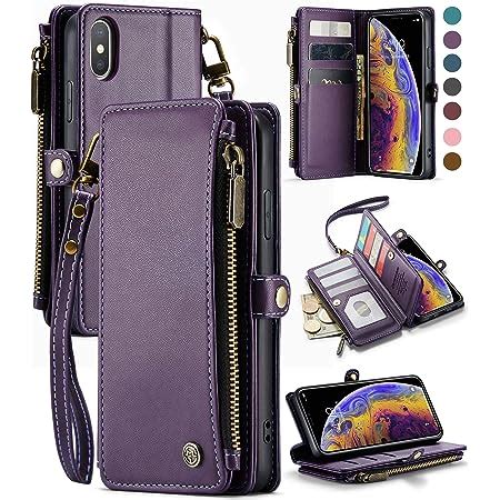 Amazon.com: iPhone Xs Max Wallet Case with Card Holder,OT ONETOP ...