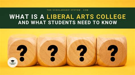 What Is a Liberal Arts College and What Students Need to Know - The ...