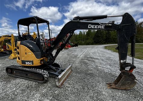 2015 John Deere 35G Mini Excavatrice - Machinerie HD