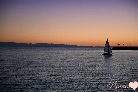 Chasing The Sun: Santa Barbara Sunset Off Stearns Wharf Pier