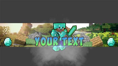 Minecraft Youtube Banner Template by ModzDoesGraphics on DeviantArt