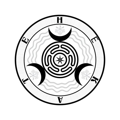 File:Hekate Seal.svg - Wikimedia Commons | Hekate, Hecate symbol ...