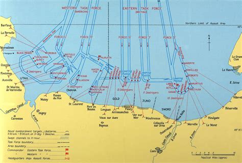 Map Of Normandy Beaches On D Day