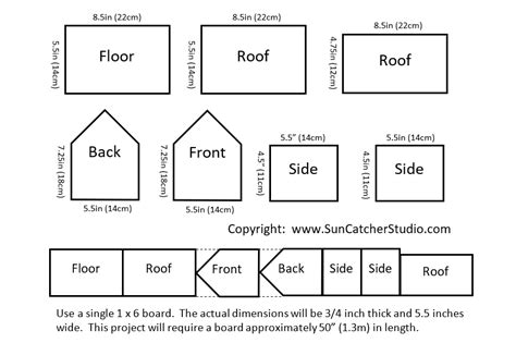 Craft Supplies & Tools Coloring bird house diy coloring board ...