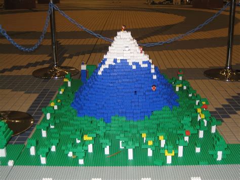 Lego Mount Fuji | Lego Fuji - Photographed in Tokyo | Ambling Sheep ...