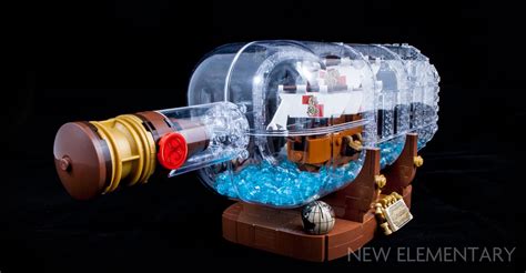 LEGO® Ideas 21313 Ship in a Bottle | New Elementary, a LEGO® blog of parts