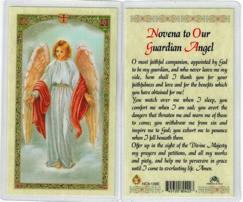 Printable Guardian Angel Prayer - Printable Templates