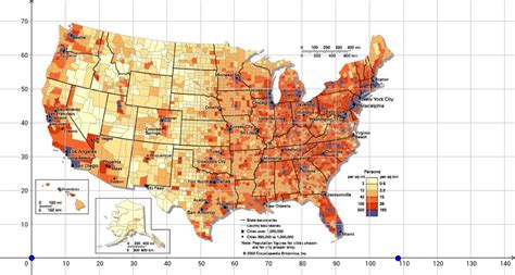 Population Density Map Usa 2025 - Meara Helaina