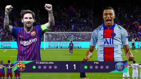 FC Barcelona vs PSG - Penalty Shootout 2023 | Messi vs PSG | eFootball ...