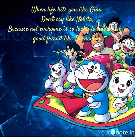 Doraemon And Nobita Friendship Quotes In Hindi - Brian Quote