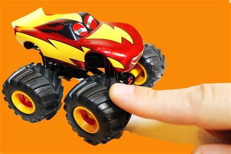 LIGHTNING McQueen Monster Truck Disney Pixar Diecast CARS Toys - YouTube