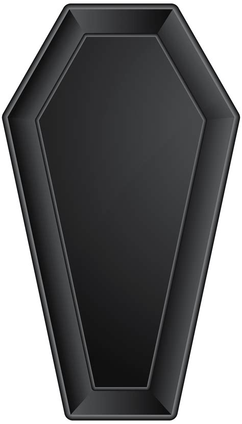 Black coffin clipart image 2 – Clipartix