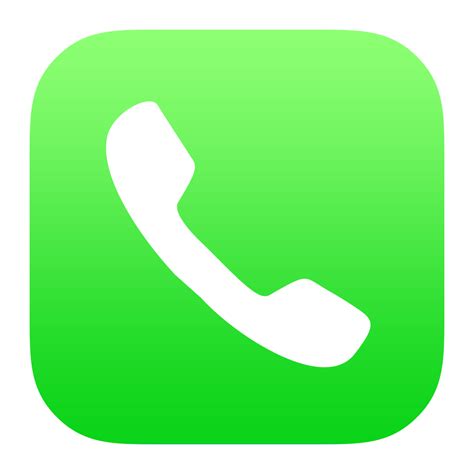 Phone Icon PNG Image | Call logo, Phone icon, Ios icon