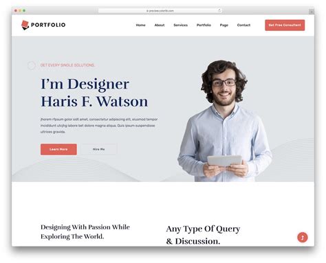 20 Best Minimal Website Templates (In 2024) - ULTIDA