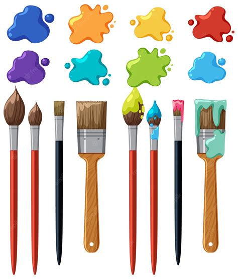 Paintbrush purple paint with paint brush clip art at vector clip - Clip ...