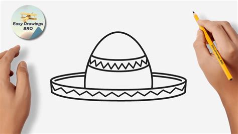 How To Draw A Sombrero