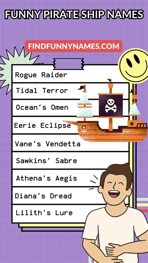 300+ Funny Pirate Ship Names - Sail with a Sense of Humor