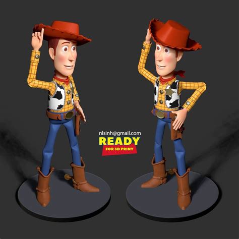 Woody - Toy Story Fanart 3D Print Model by Sinh Nguyen