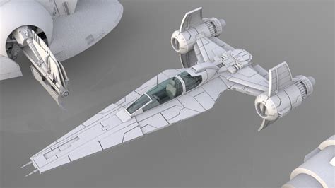 Star Wars Space Ship Kitbash Collection 3D model Spaceship Art ...