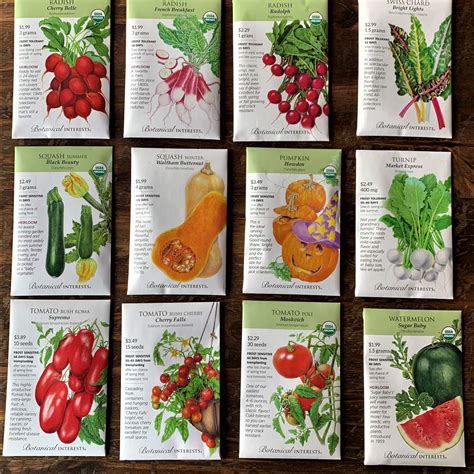 Botanical Interests Seeds - Lockwood's Greenhouses & Farm - Hamburg, NY