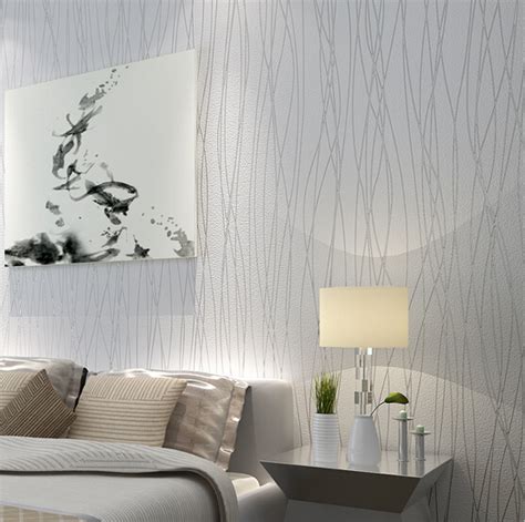 White Silver Bedroom Wallpaper - diffusion-and-osmosis