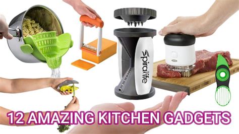 12 AMAZING KITCHEN GADGETS on Amazon (Under $20) | Cool kitchen gadgets ...