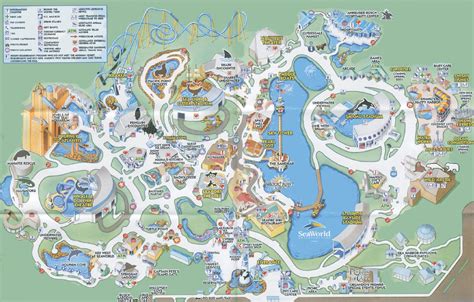 Printable Seaworld San Diego Map - Printable Word Searches