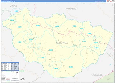 Maps of McDowell County West Virginia - marketmaps.com