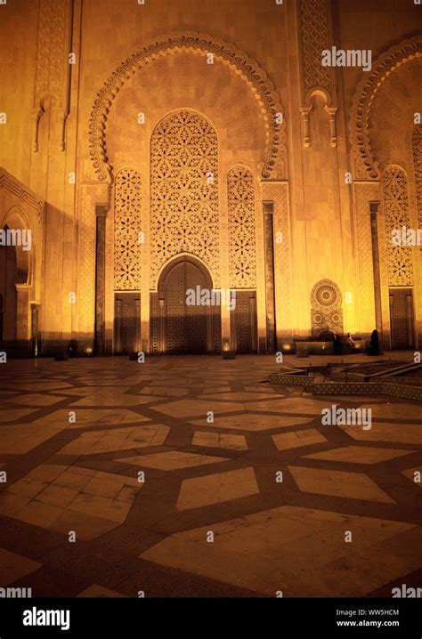 Casablanca, mosque, architecture, Morocco Stock Photo - Alamy