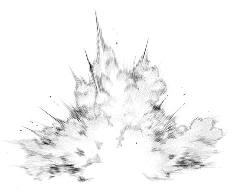 漫画に出てくるエフェクト(効果) 「爆発」の描き方 | oyukihan's blog 「漫」パワー充電所 | 爆発 イラスト, 描き方, スケッチ