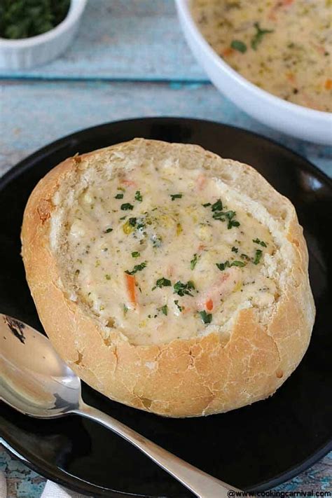 Homemade Bread Bowl for soup and dip - Cooking Carnival | Recipe ...