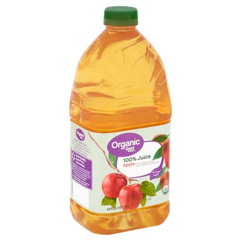 Great Value Organic Apple 100% Juice, 64 fl oz - Walmart.com - Walmart.com