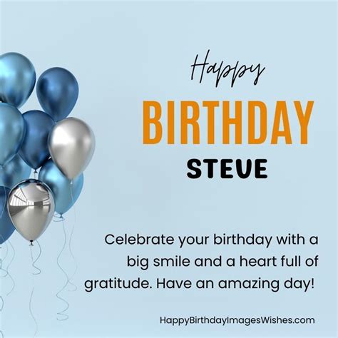 Happy Birthday Steve Images & Wishes 2023