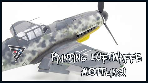 My First Luftwaffe Mottling! Airbrushing German Aircraft Camouflage ...