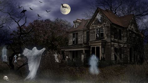 Halloween Haunted House Wallpaper (62+ images)