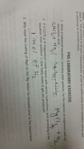 Solved Write a balanced equation, including state symbols, | Chegg.com