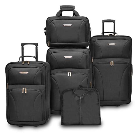 Traveler's Choice Kingston 5-Piece Luggage Set