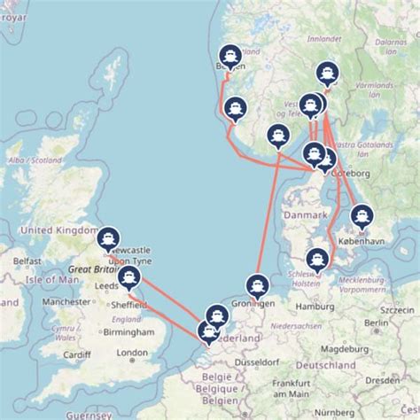 Norway Ferry Routes