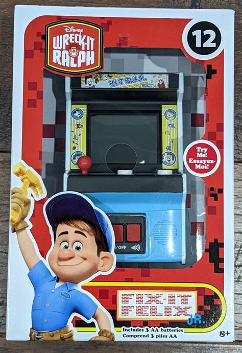 New Fix It Felix Jr Mini Arcade Game Disney Wreck it Ralph Portable ...