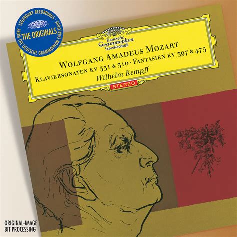 Product Family | MOZART Piano Sonatas KV 310 + 331 / Kempff