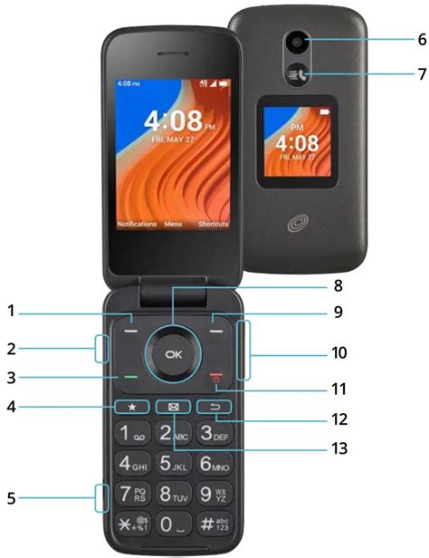 alcatel ALT408DL TCL Flip 2 4GB Flip Phone User Guide