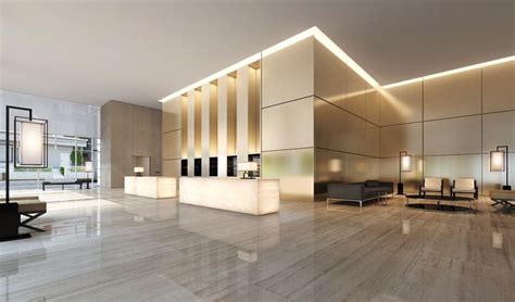 Inside Tel Aviv's Newest Luxury Residences [Visualization] | Lobby ...