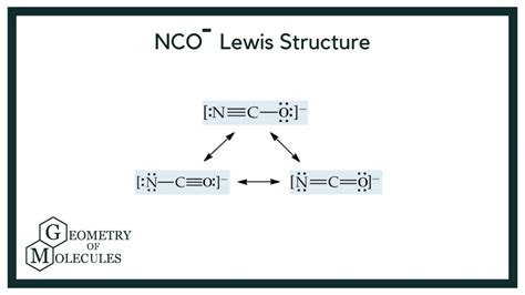 Nco Lewis Structure