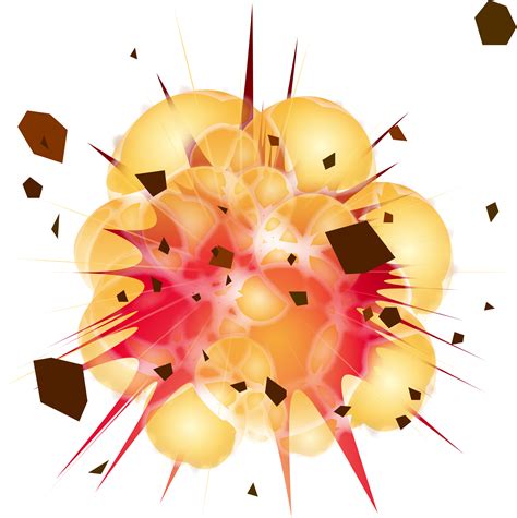 Download HD Explosion Transparent Background Png - Explosion Clipart ...