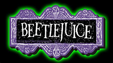 Beetlejuice Logo Magnet | Beetlejuice, Tim burton, Halloween horror nights