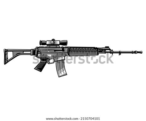 10 3d M16 Silhouette Stock Vectors, Images & Vector Art | Shutterstock